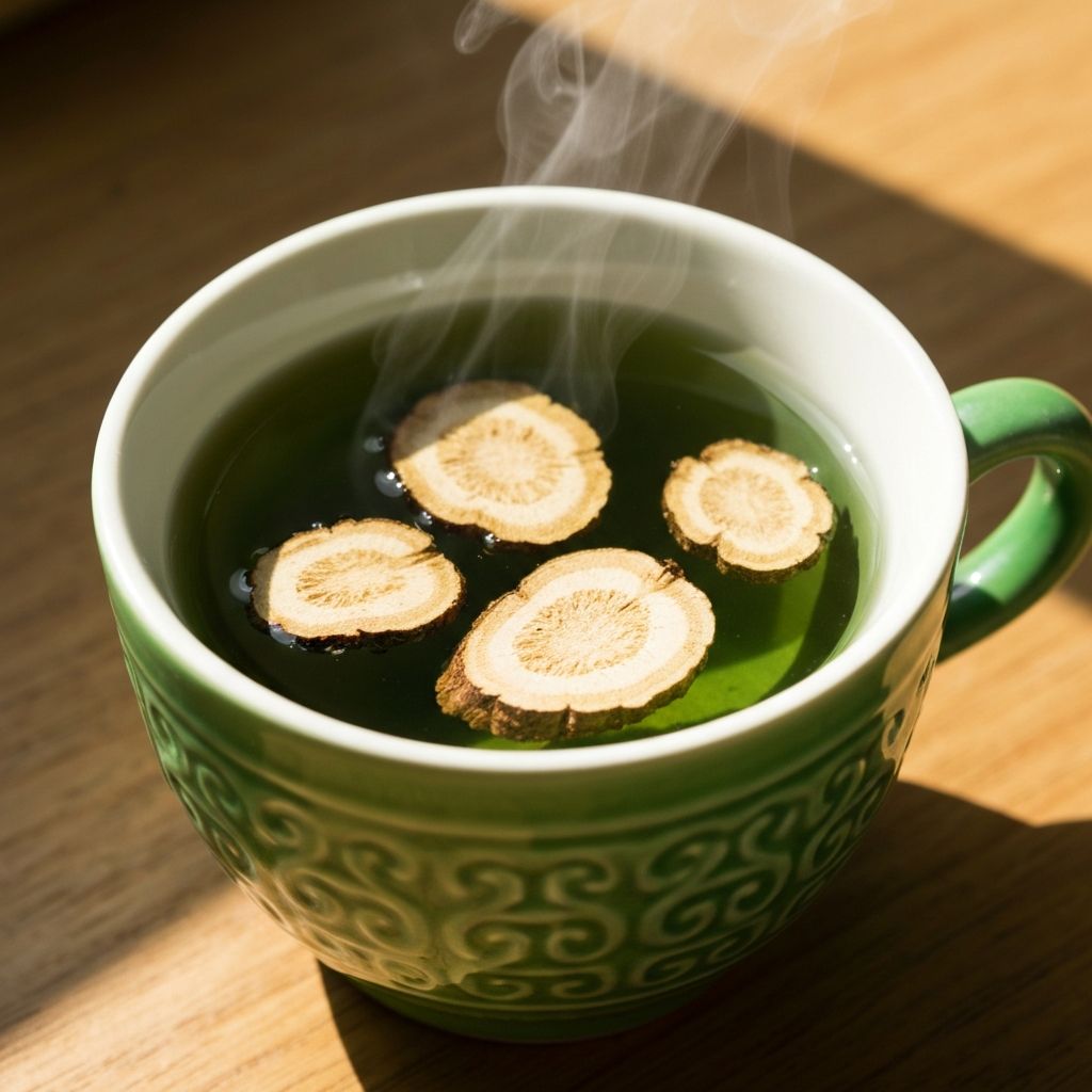 Trà Nấm Lim Xanh tăng cường sức khỏe mùa dịch Covid